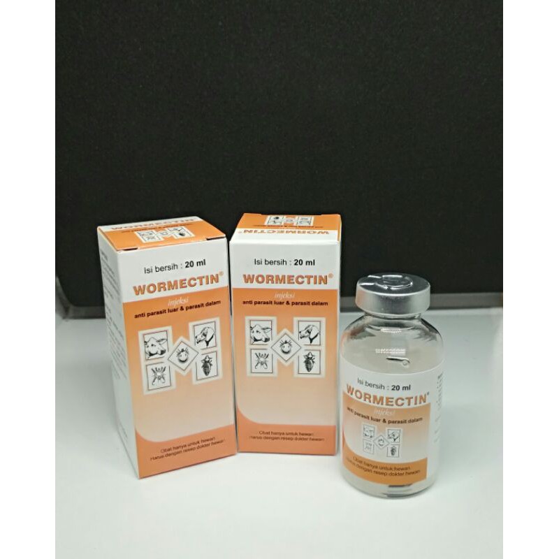 Wormectin 20ml Obat Injeksi Scabies Dan Kutu