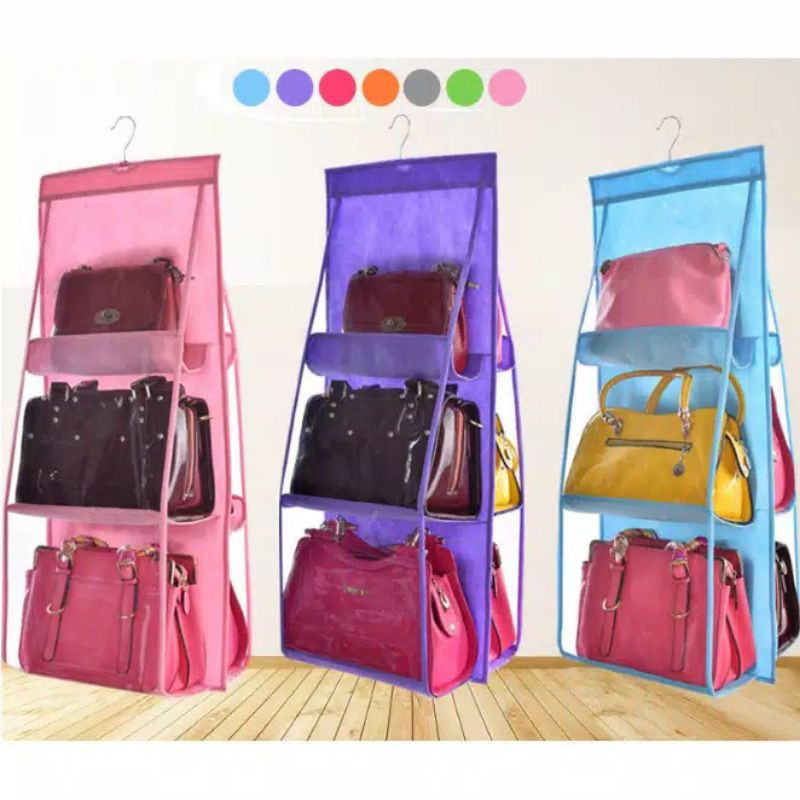 RAK TAS GANTUNG BAG ORGANIZER HANGING STORAGE TEMPAT PENYIMPANAN