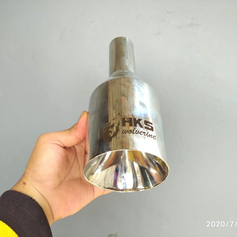 knalpot suara srigala HKS untuk truk, L300, diesel dan mobil bensin dan solar