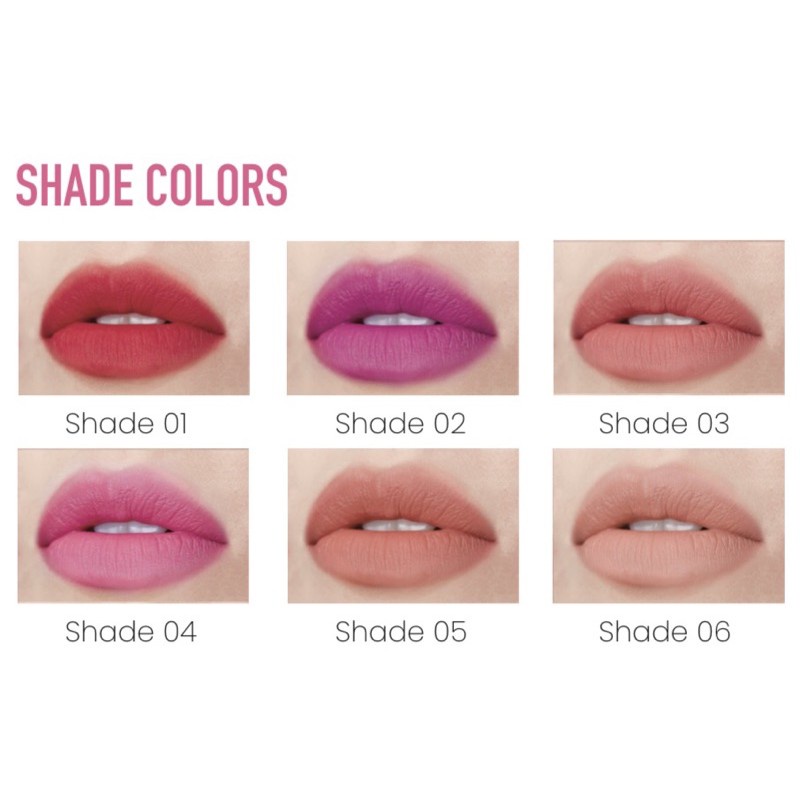 MS Glow Sexy Glam matte/ Lipstik MS Glow Terbaru Original