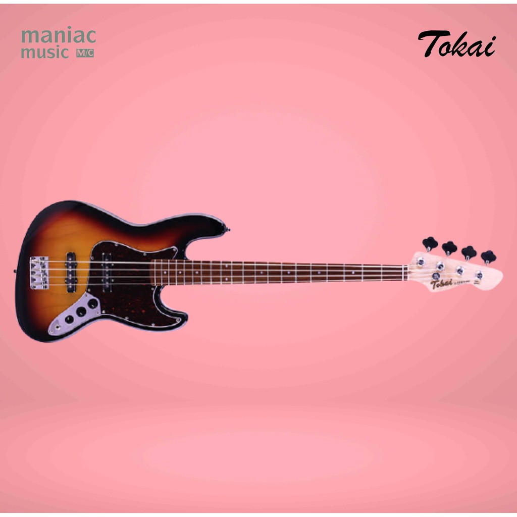 Tokai AJB58 YSM - Bass Elektrik. 4 String. Jazz Sound. Yellow Sunburst