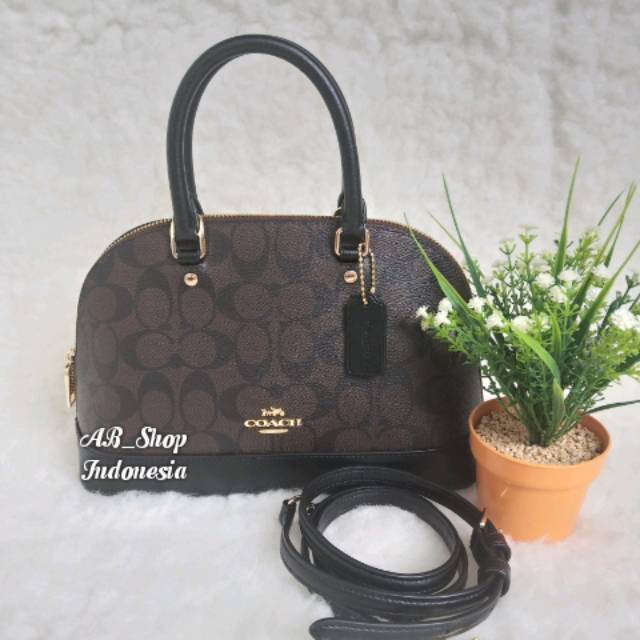 Coach F 27583 Mini Siera Sign Maho Black