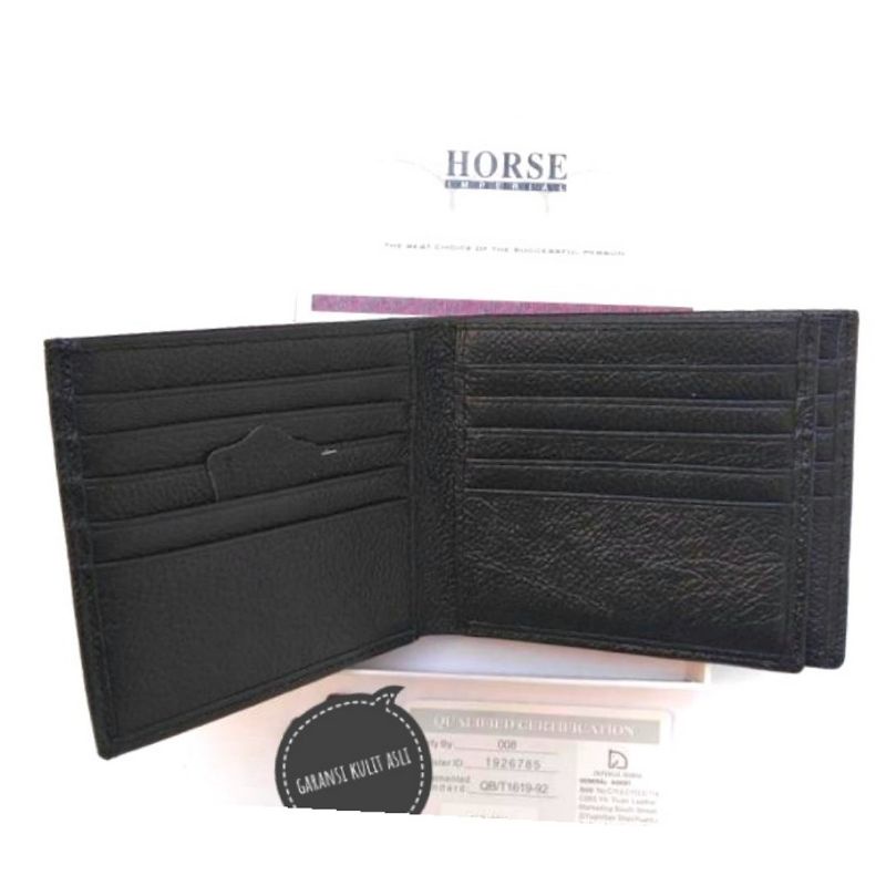 Dompet kulit asli pria original imperial horse model 3 dimensi