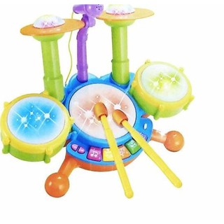 Bagus, Mainan Anak Alat Musik Jazz Drum Set Percussion Music CY-6002B