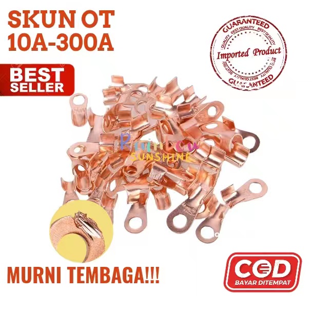 Kabel Skun OT-300A Tembaga Merah