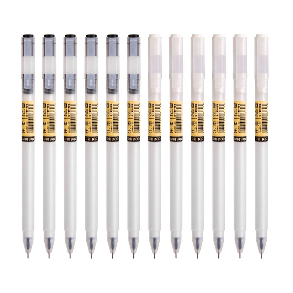 ☛TK☚ DS015 Gel Pen Pulpen Gel Tinta Hitam 0.5mm Desain Unik