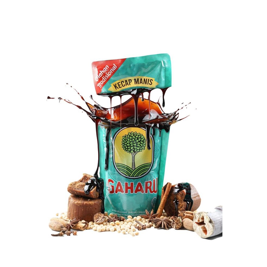 

Kecap Manis Gaharu Vegetarian&Vegan/No MSG/Sehat/Alami/ HALAL 500 ml