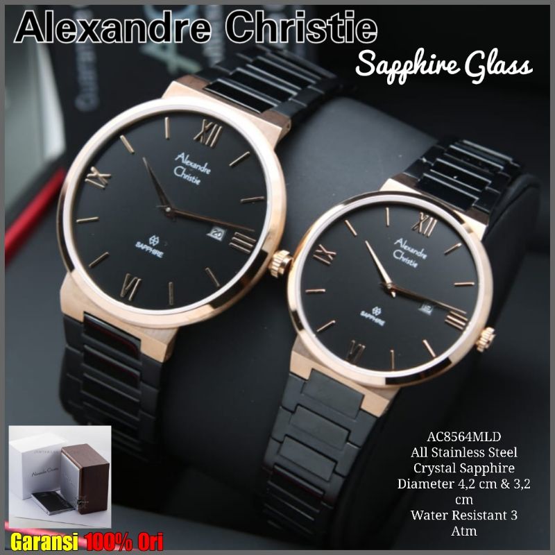 JAM ALEXANDER CHRISTIE PRIA ORI COUPLE  AC 8564 ALEXANDRE CRISTY COWOK ORIGINAL CRISTIE TERBARU