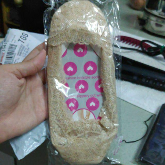  Kaos  Kaki  Hidden Bawah Mata Kaki  Renda Brukat untuk Flat  