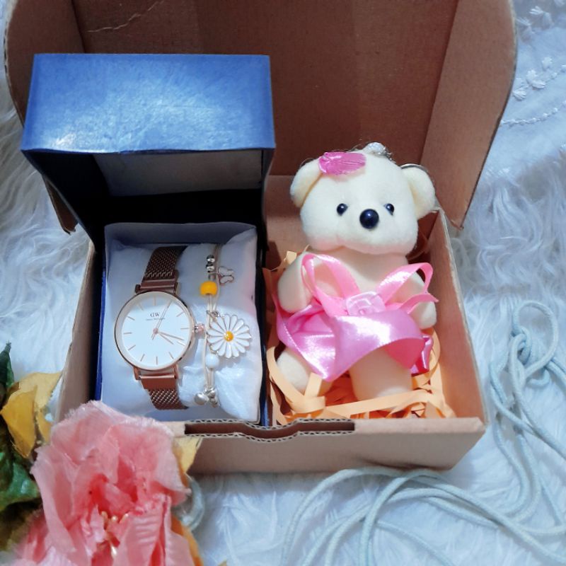 g2) Paket Jam Tangan Wanita untuk Kado Cewek