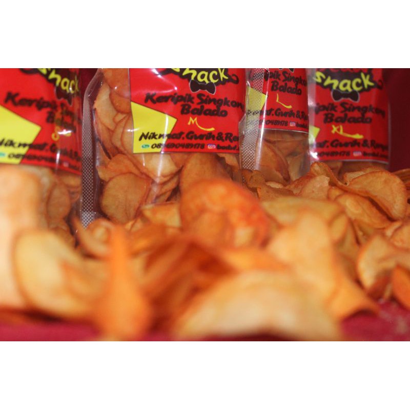 

Cemilan Keripik Singkong Varian Rasa Nikmat Gurih Renyah dan Murah