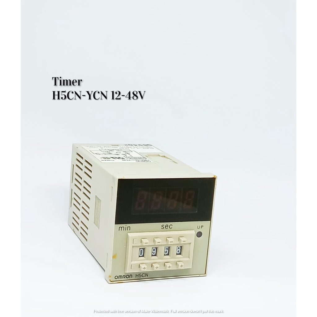 KINOGAWA Timer H5CN-YCN 12-48V OMRON Komponen Panel Listrik Perakitan Proyek Industri