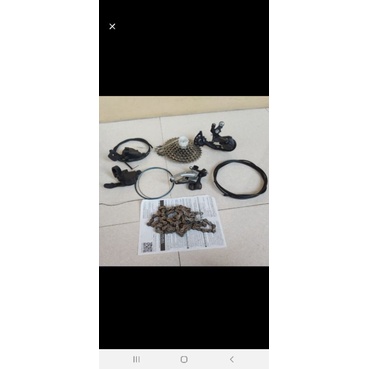 GROUPSET SHIMANO ALIVIO 9 SPEED