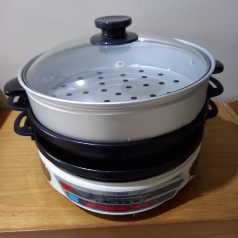 Preloved Panci Elektrik Aowa Steam & Grill