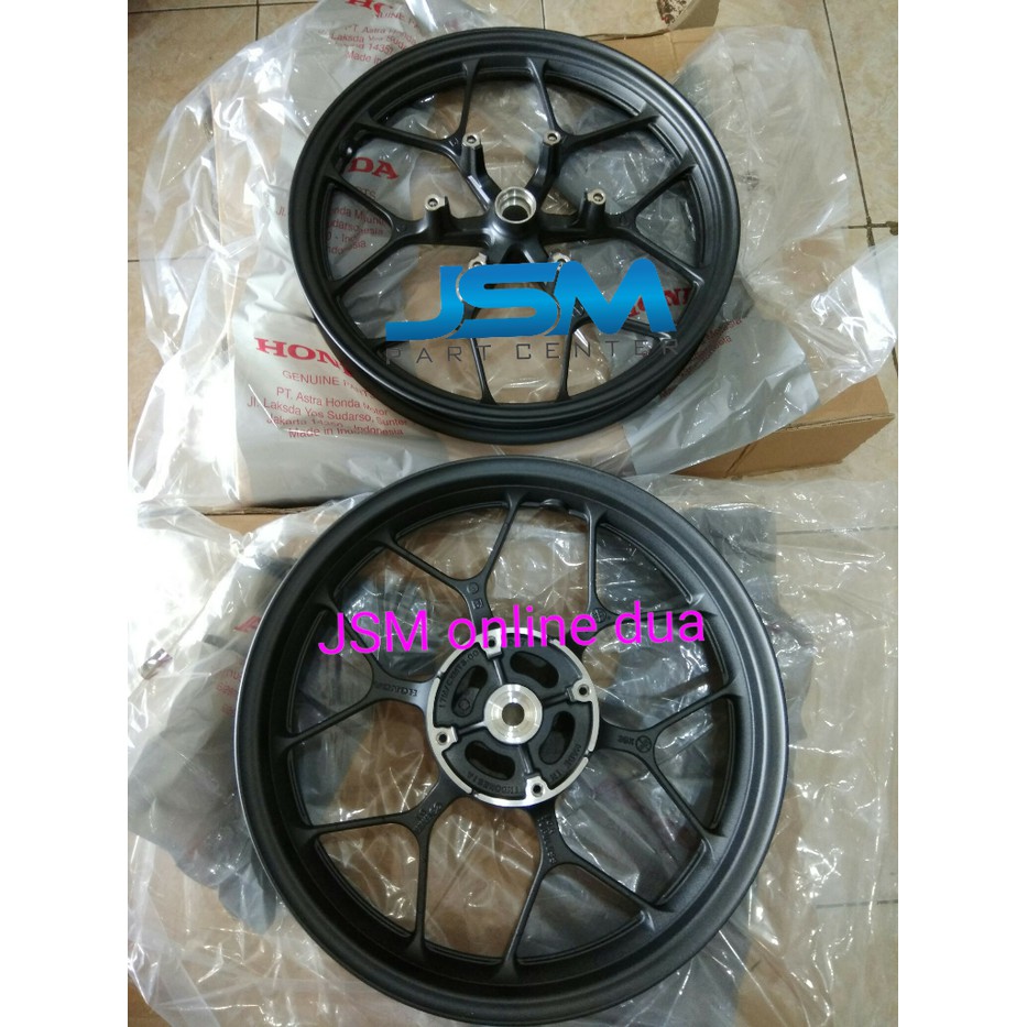 SEPASANG VELG RACING SUPRA GTR 150 SUPRAGTR150 ORI AHM ORI ORIGINAL