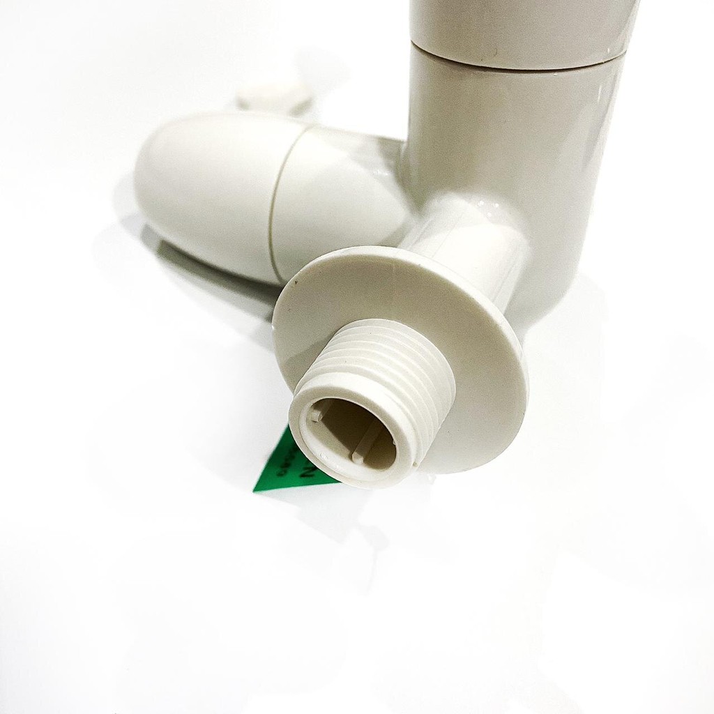 Keran Air Cabang Engkol - Kran Taman Plastik Tembok PVC 1/2&quot; Soligen