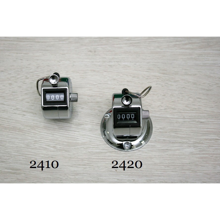 ORI! Made in Taiwan KW-TRIO 2410/2450 Hand Tally Counter/ Alat Penghitung Manual. FULL STAINLESS!