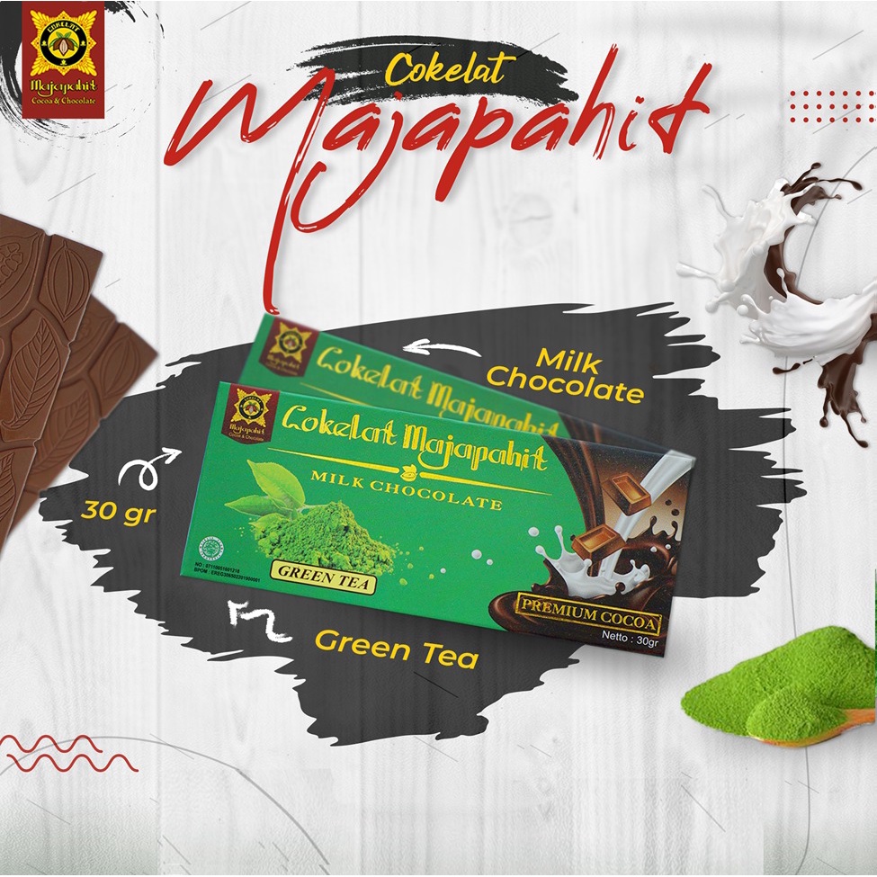 

Coklat Batangan 30 gr Mengandung Green Tea Memperbaiki Fungsi Organ Dalam/Cokelat Majapahit