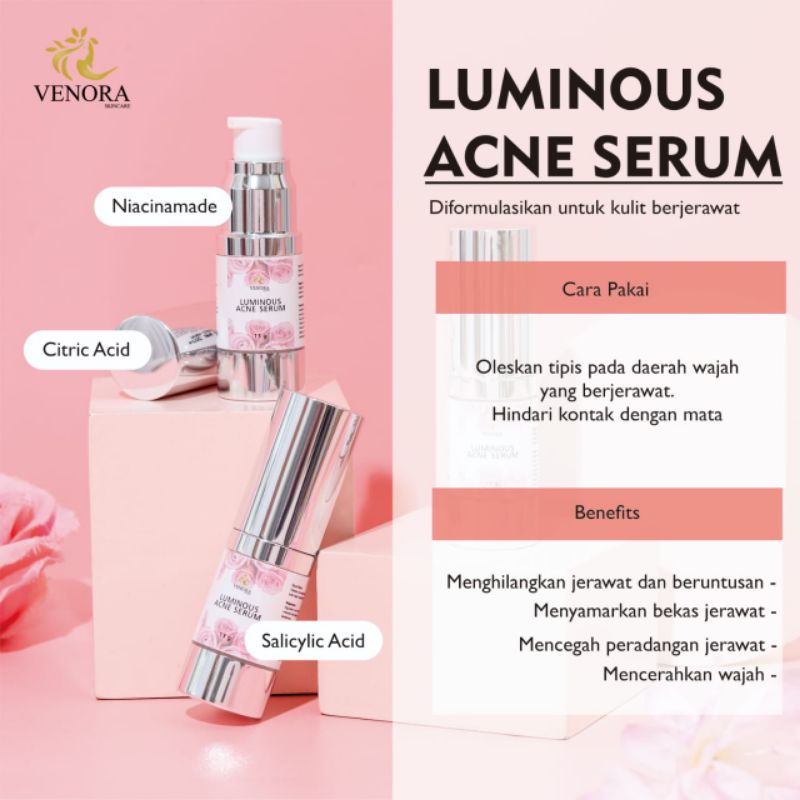 Luminous Acne Serum Venora Skincare