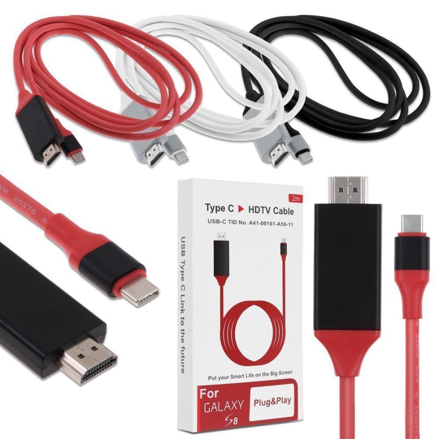 Kabel MHL Converter Type C  Kabel dari Hp Android ke TV