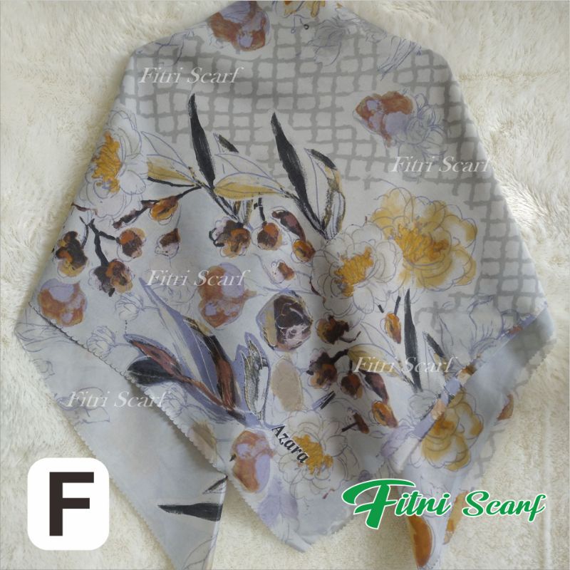Jilbab PILIH WARNA PILIH MOTIF AZARA LASER segiempat  motif hijab motif kerudung DANISA D2 100-F
