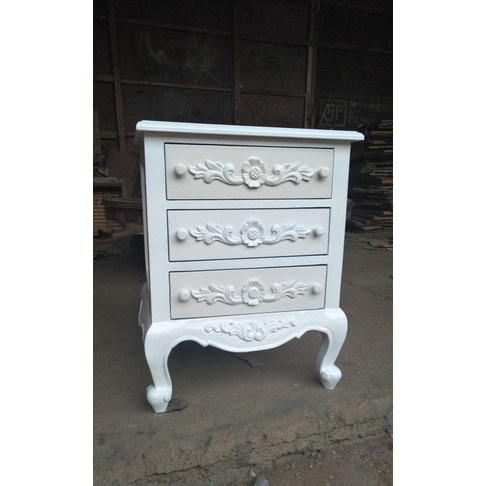 nakas 3 laci ukir duco