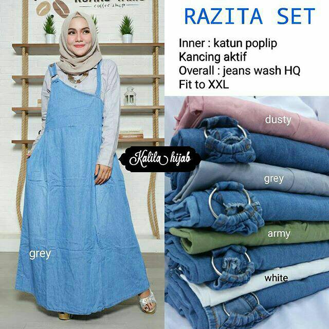 RAZITA SET 165RB BY KALILA
HIJAB batik kebaya setelan couple DRES MUSLIM fashion wanita DRES jeans