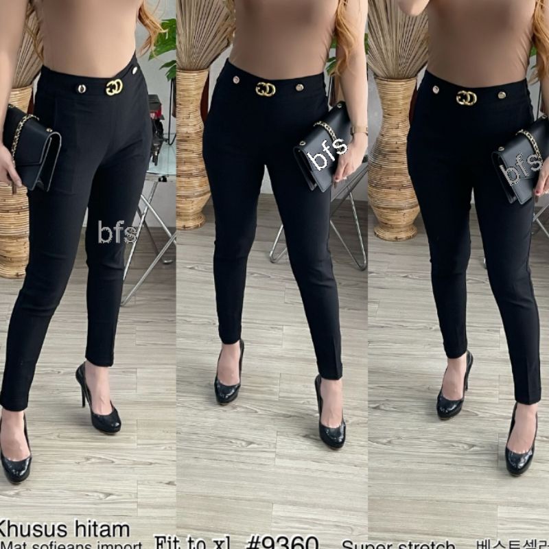 Celana import Soft jeans Wanita 9204 GC