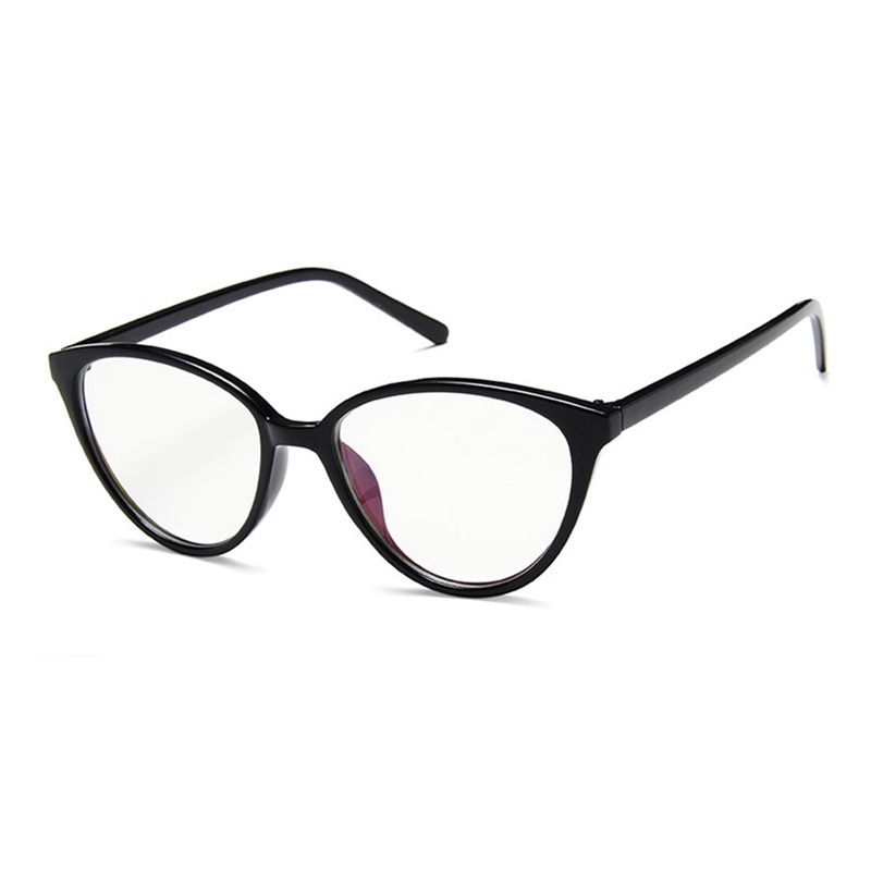 AZ235 Kacamata Korea Wanita Kacamata Anti Radiasi Wanita Fashion Cat Eye Eyeglasses