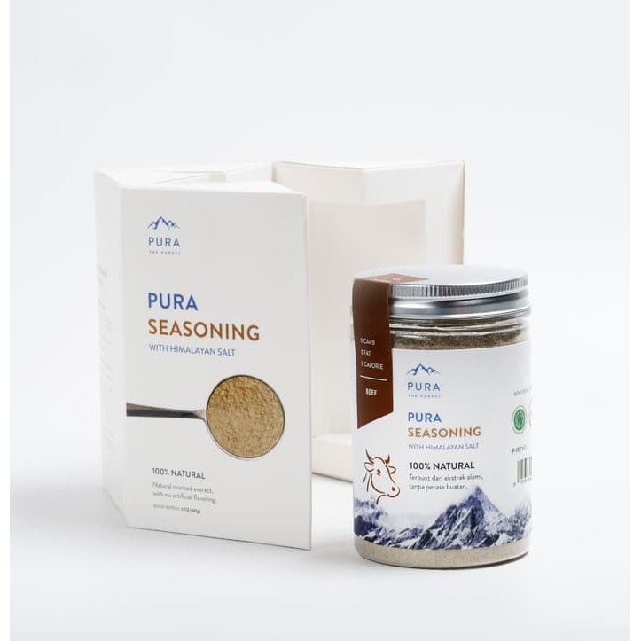 

PURA SEASONING WITH HIMALAYAN SALT BEEF 85GR / PURA - SEASONING WITH HIMALAYAN SALT CHICKEN85GR