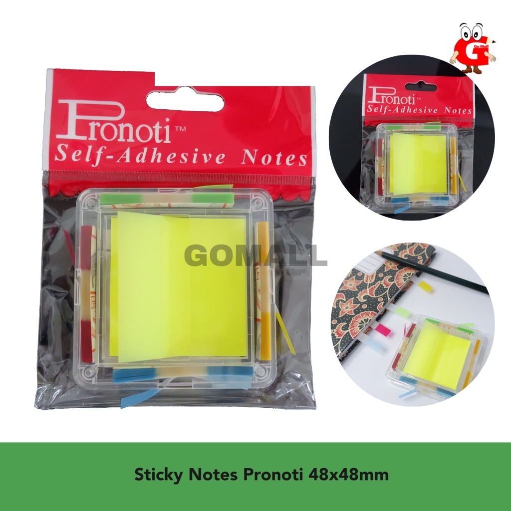 

Sticky Notes Pronoti self adhesive notes 48x48mm