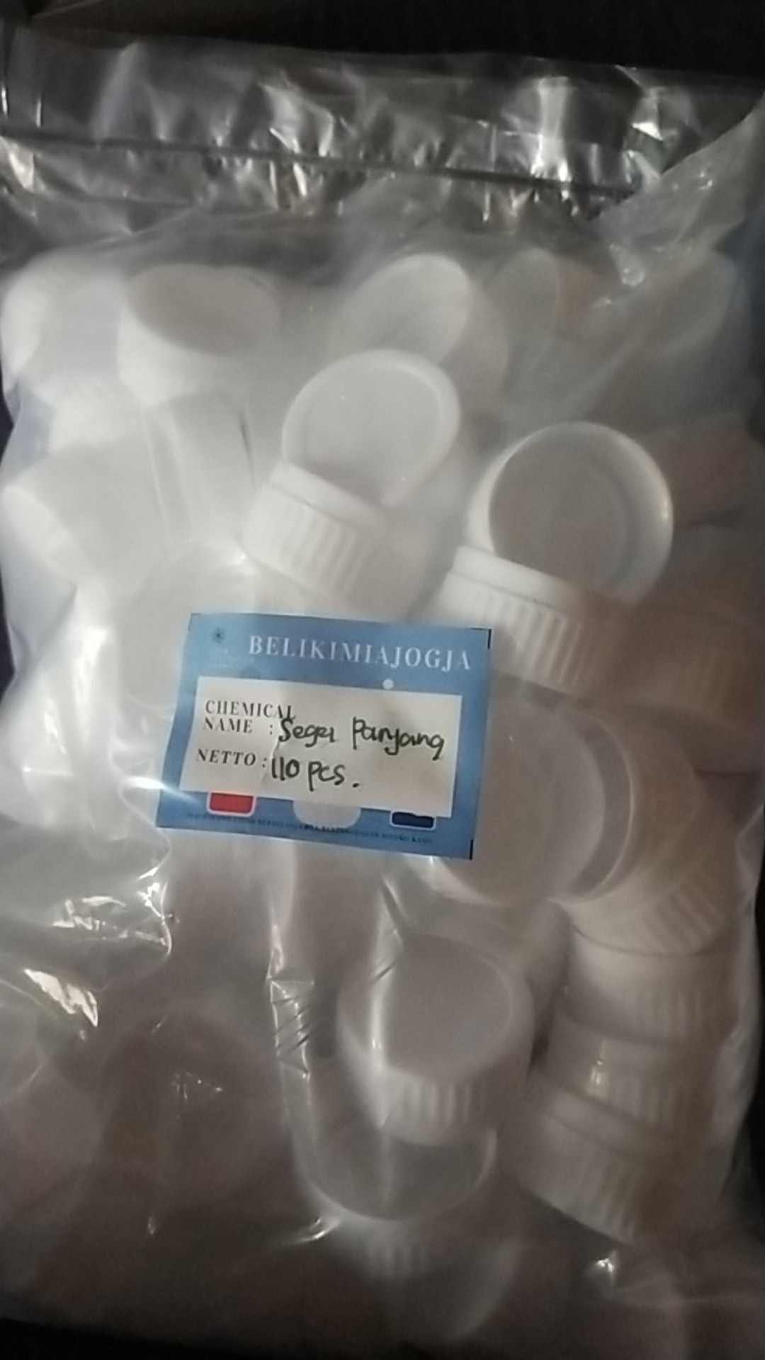 Tutup Segel Botol Aqua Plastik