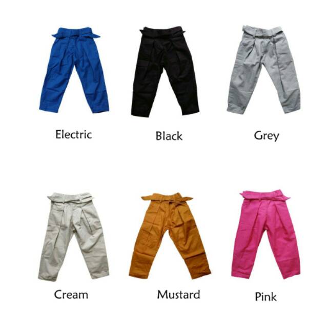 DAILY pants 2-6th GUDANG.CLODI celana anak perempuan halwa