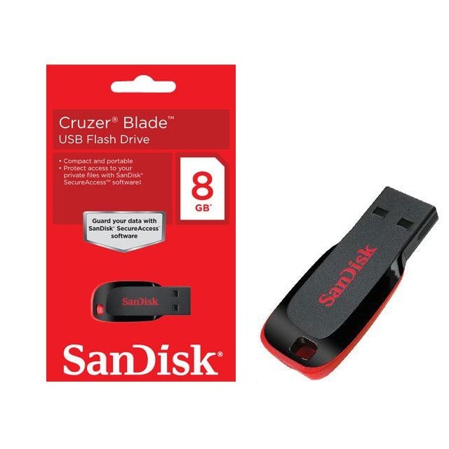 Flashdisk 8GB Cruzer Blade Original Flash Disk 8 GB