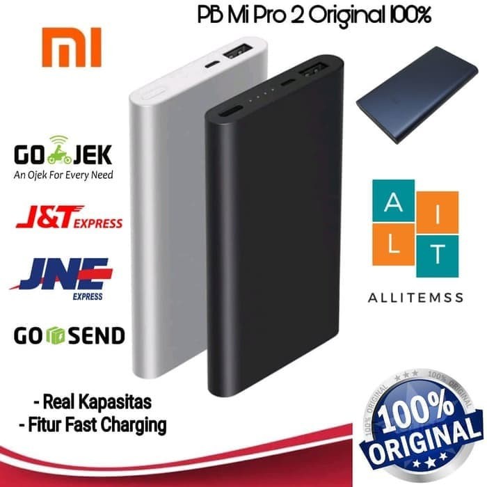 PowerBank Xiaomi 10000mAh Power Bank Mi Pro 2 10000 mAh