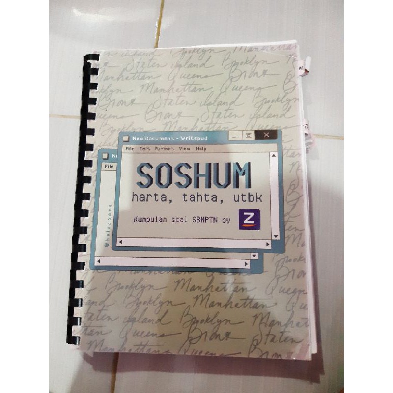 Buku Print Latihan Soal SBMPTN Zenius Soshum (preloved)