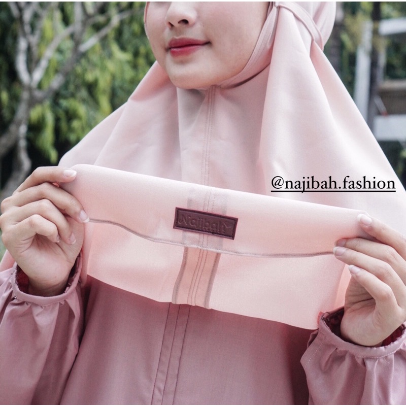 basic bergo maryam / bergo tali / murah bagus