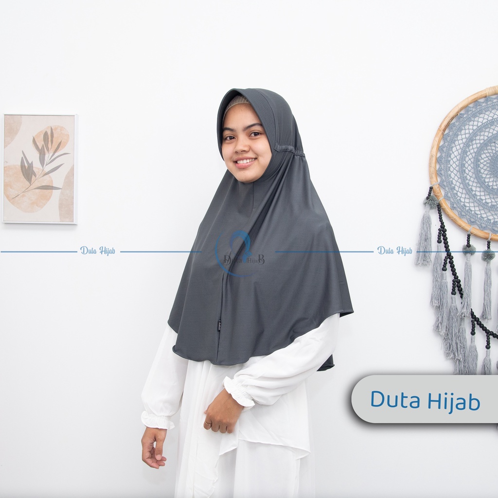 JILBAB INSTAN SERUT JOKOWI SPANDEX PREMIUM UKURAN L