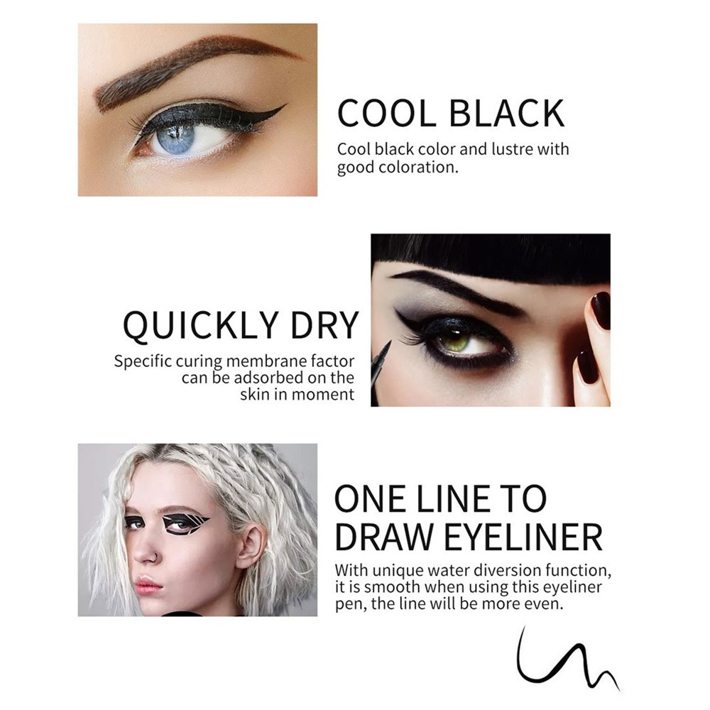 DNM11000 - DNM EYELINER WATERPROOF QUICK DRYING / PENSIL ALIS / PENEBAL ALIS