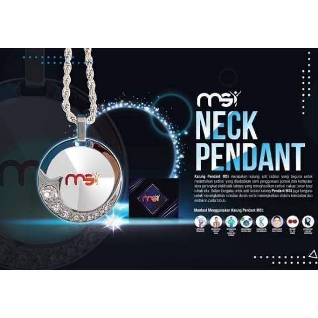 Kalung Pendant MSI