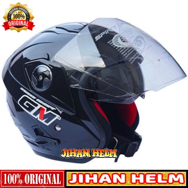 HELM / HELM GM / GM INTERCEPTOR / HELM GM INTERCEPTOR BLACK TERMURAH