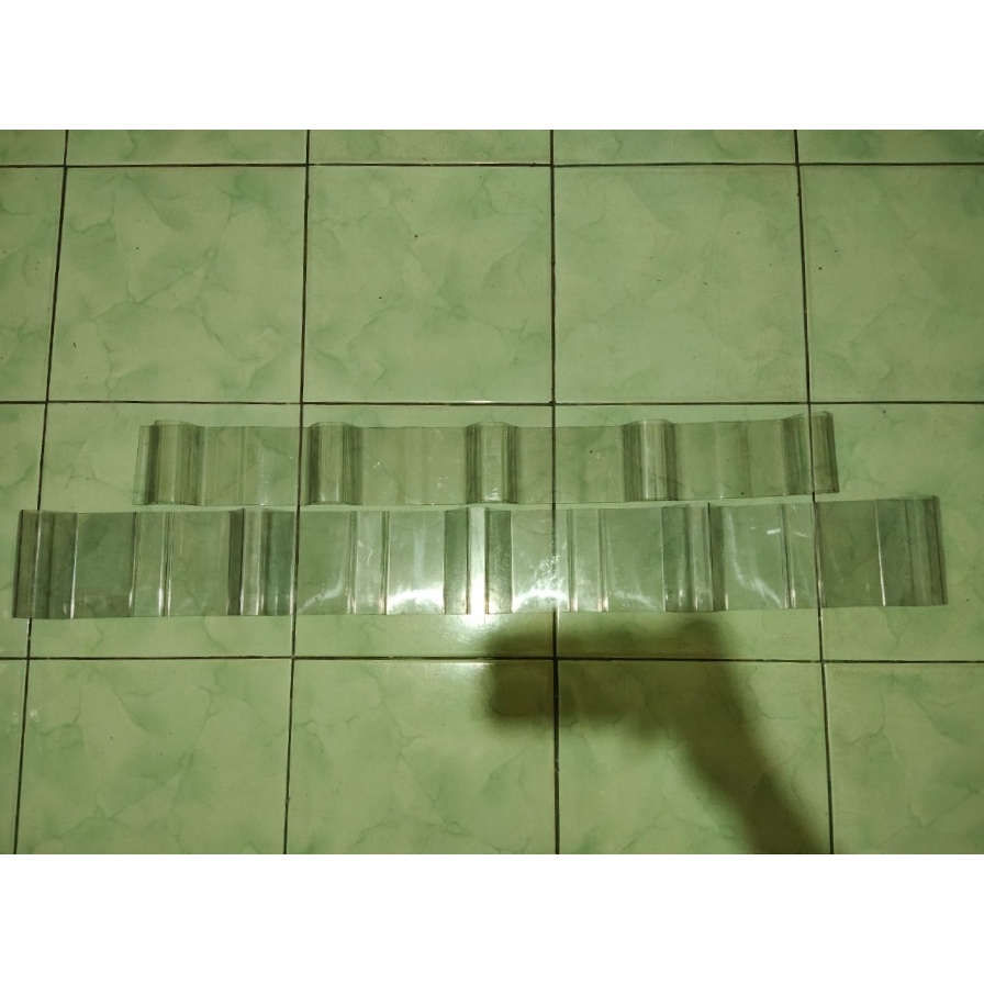 Sampel SPANDEK TRANSPARAN PET dan MAXLITE POLYCARBONATE