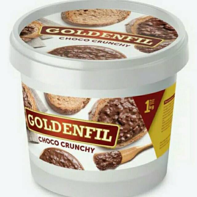 

Selai coklat cruncy goldenfil