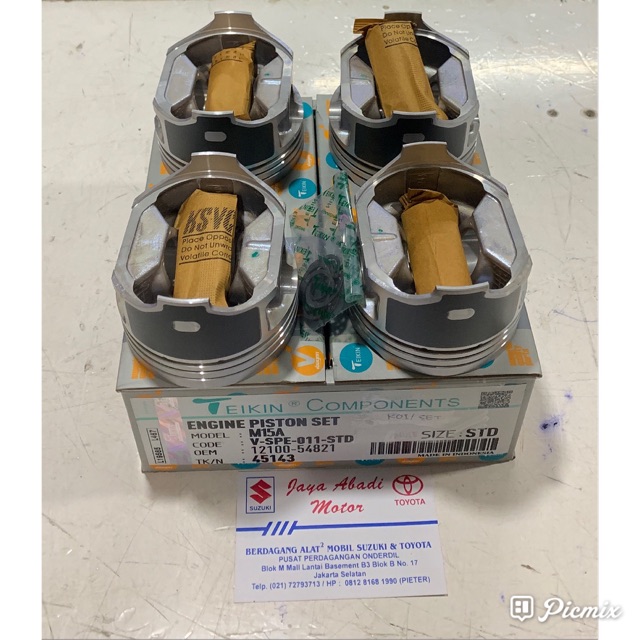 Piston sx4 dan swift teikin