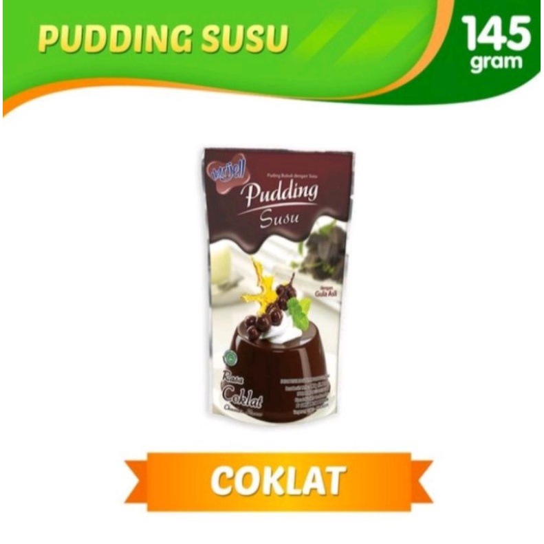 

Pudding susu nutrijell pudding bubuk cokelat dengan susu 145gr