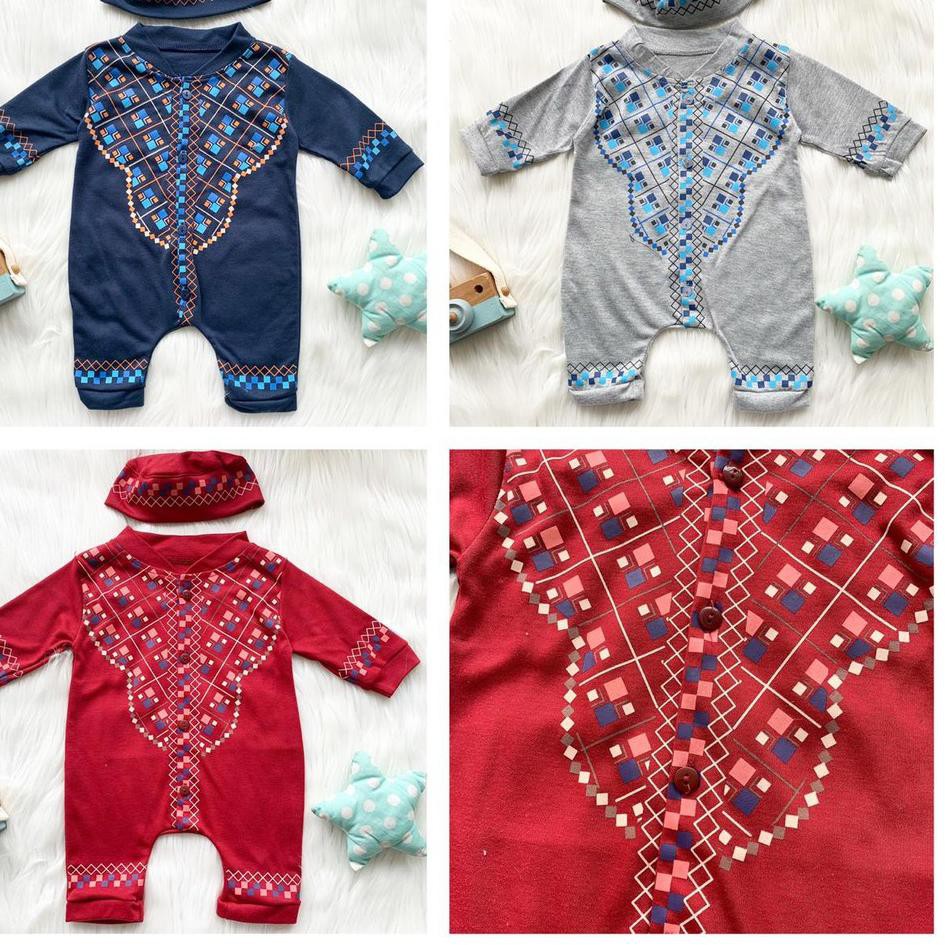 ➶ Koko jumper MIRU ABBY baju koko bayi anak cowo balita aqiqah ☃