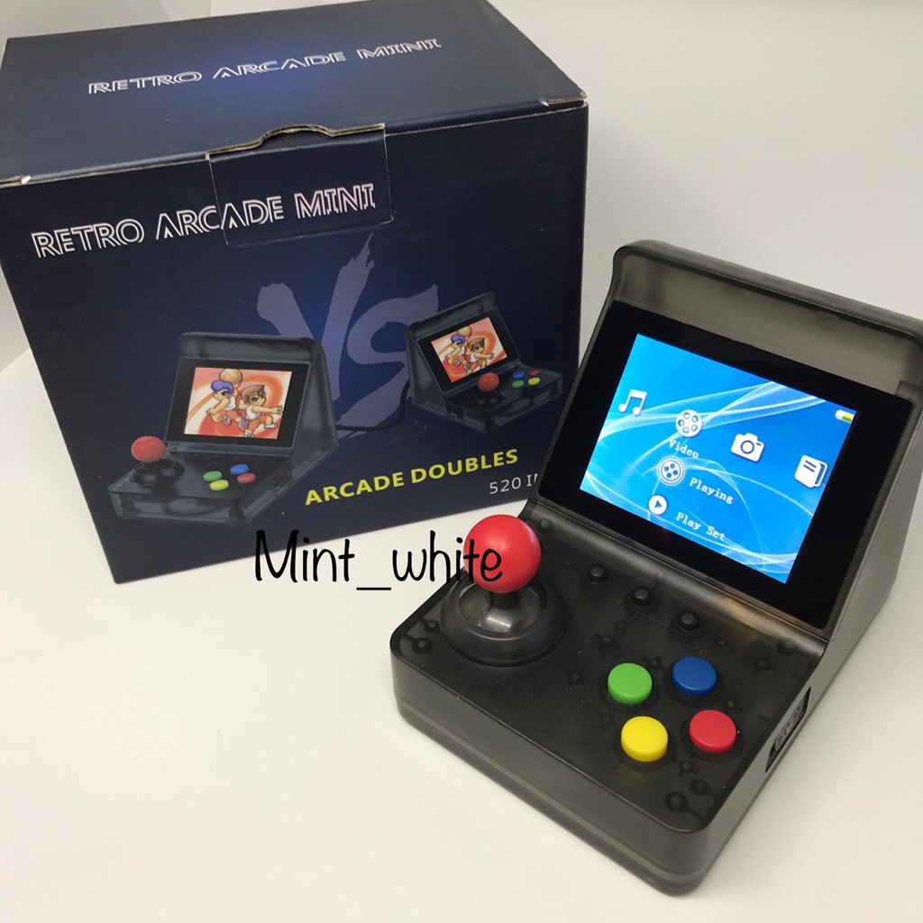 Game Retro Arcade Mini 32BIT Ding Dong 520 in 1 / Machine Game 3.0&quot; / Konsol Game Portable /Gameboy