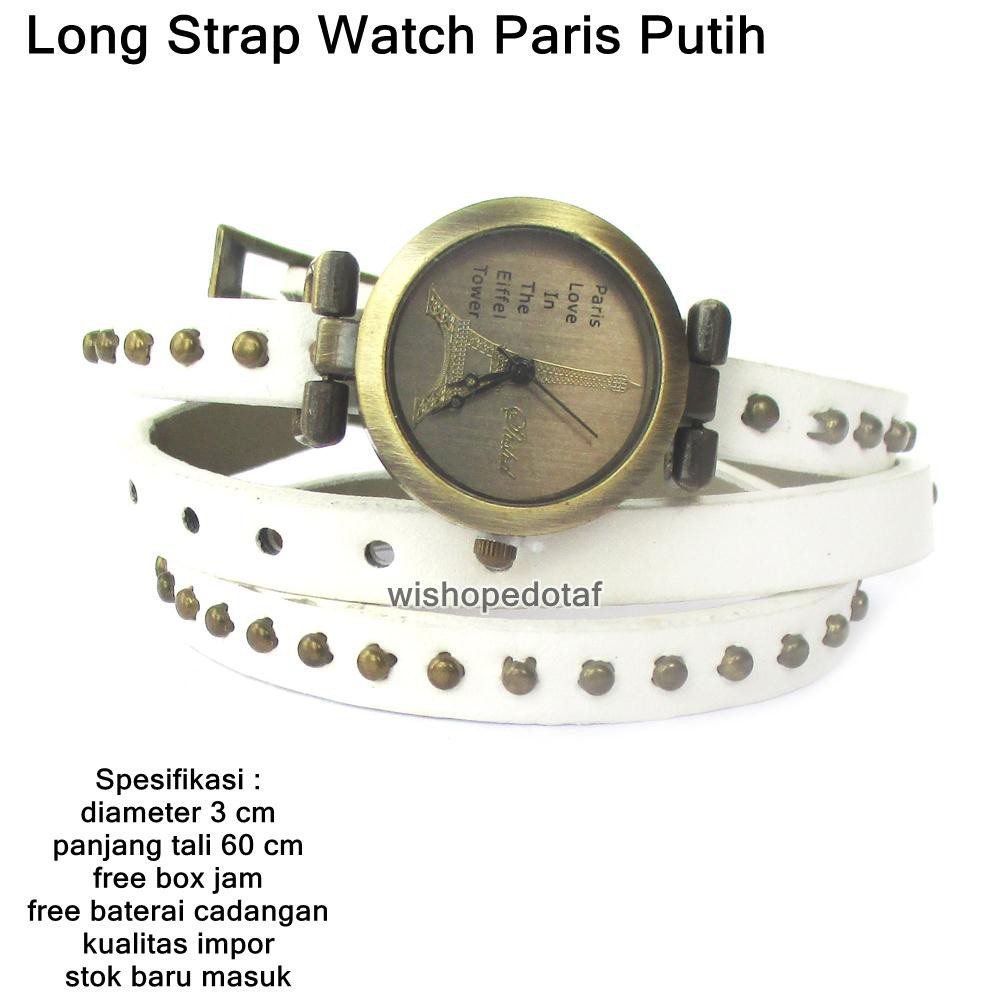 Jual jam tangan wanita lilit paris wanita kulit putih full set Shopee