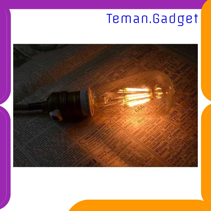 TG-DG101 LAMPU PIJAR VINTAGE MODEL BOHLAM EDISON - 60W - ST64