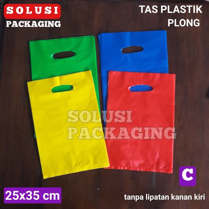 Jual Tas Plastik Warna 25x35cm Plong 100pctas Mall Kantong Plastik Packing Shopee Indonesia 7630